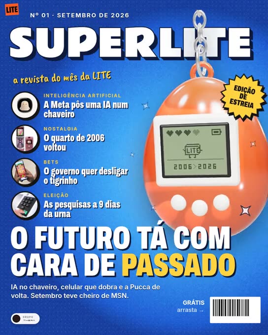 Capa da SUPERLITE Nº 01, setembro de 2026