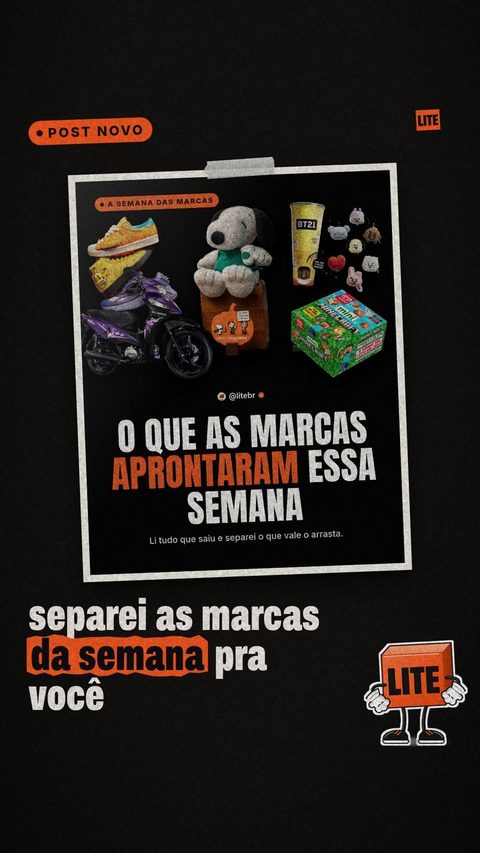 Story: as marcas da semana